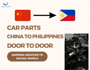 Recambios de automóbiles China envía a Filipinas servizos de envío porta a porta a Davao Manila por Senghor Logistics