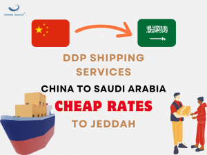 Services d'expédition DDP de la Chine vers l'Arabie Saoudite tarifs d'expédition bon marché vers Djeddah