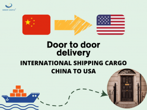 Dør til dør levering international fragt fra Kina til USA af Senghor Logistics