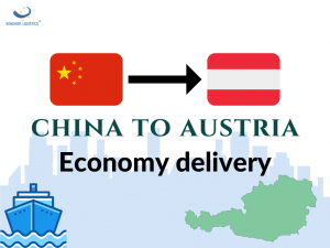 Ékonomi pangiriman laut pengiriman barang ti Cina ka Austria ku Senghor Logistics