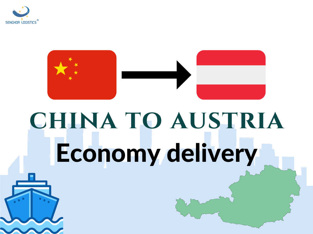 Senghor Logistics による中国からオーストリアへのエコノミー配送海上輸送