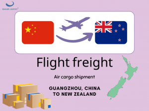 Remessa de carga aérea de frete aéreo de Guangzhou China para a Nova Zelândia pela Senghor Logistics