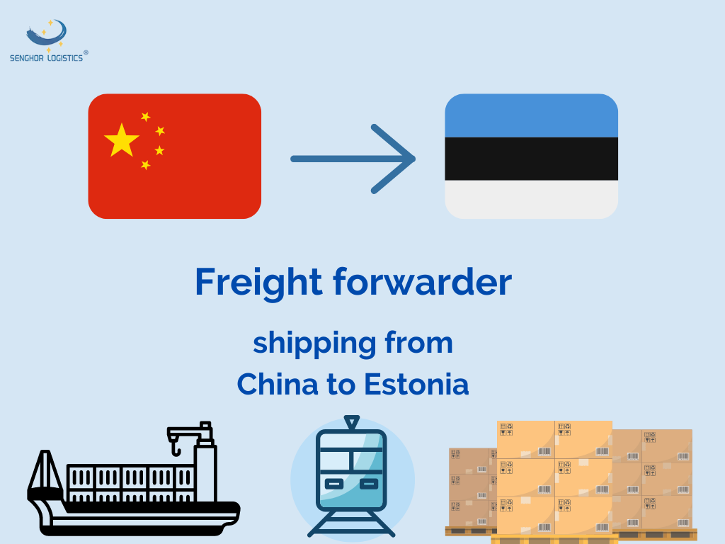 Servizo de transporte de carga de China a Tallin Estonia por Senghor Logistics