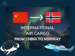 Pengiriman kargo udara internasional saka China menyang bandara Oslo Norwegia dening Senghor Logistics