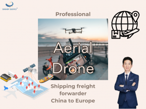 Professionelle Aerial Drone Versandschëffer vu China an Europa