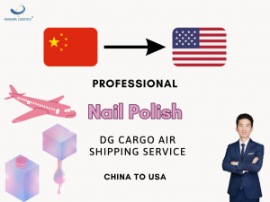 Servizio di spedizione aerea professionale di smalti DG Cargo dalla Cina agli USA