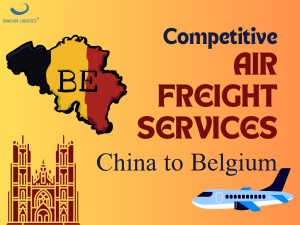Servizi aerei di trasporto merci competitivi dalla Cina all'aeroporto LGG del Belgio o all'aeroporto BRU di Senghor Logistics