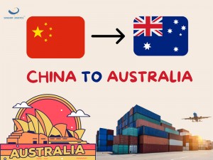 Kína til Ástralíu flutningsmiðlari á sjó frá Senghor Logistics