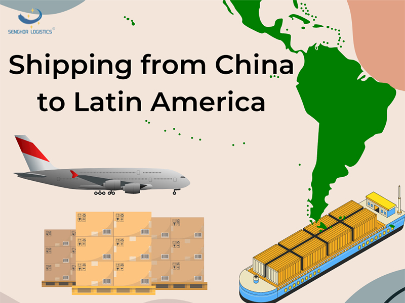 Spedizioniere marittimo che spedisce dalla Cina all'America Latina
