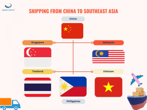 Kinija į Pietryčių Aziją veža krovinius Senghor Logistics