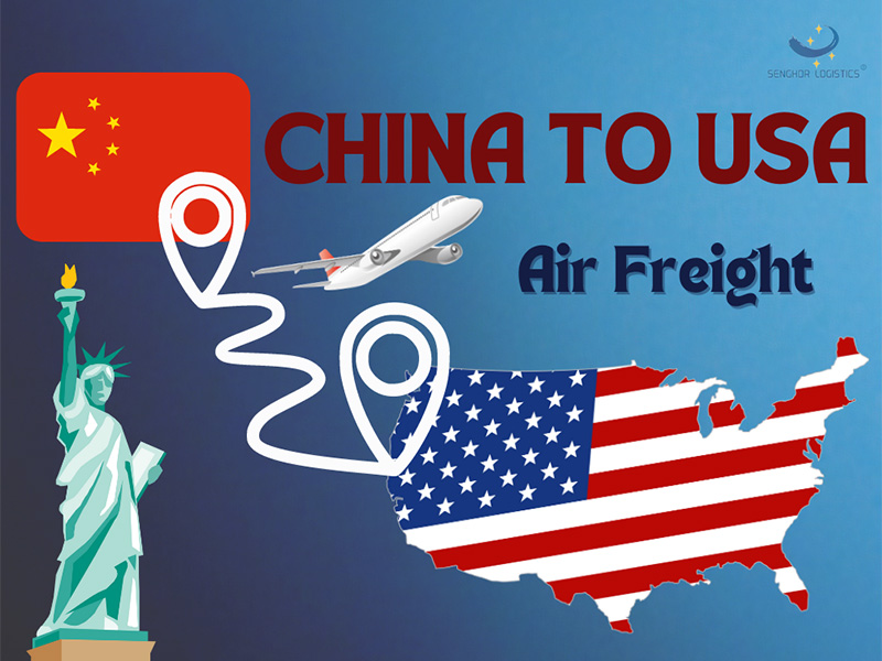 Internationale luchtvracht van China naar LAX USA