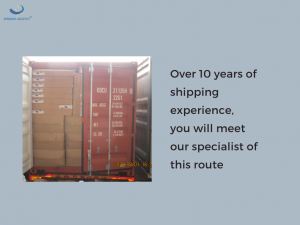 Transportista de transporte marítimo DDP de Sudáfrica desde China a Johannesburgo por Senghor Logistics