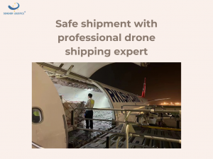 Profésional Aerial Drone pengiriman barang forwarder ti Cina ka Éropa