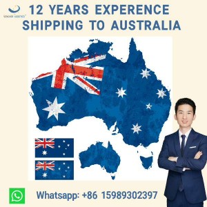चीन से ऑस्ट्रेलिया फ्रेट फारवर्डर तक डोर टू डोर समुद्री माल ढुलाई सेवा