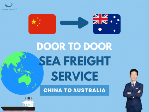 중국에서 목적지까지 Door to Door 해상 화물 서비스