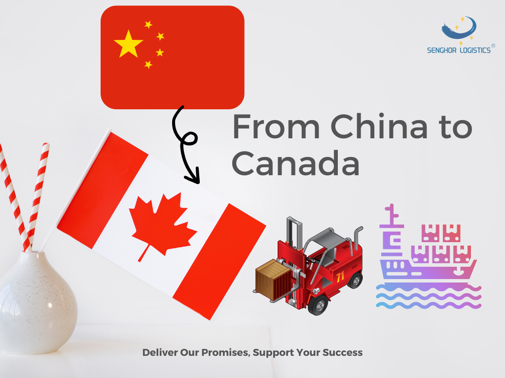 Porta a porta China para Vancouver Canadá FCL transporte marítimo