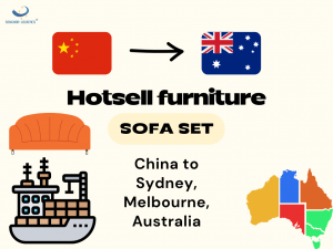 Set sofa furnitur terlaris Cina ke Sydney Melb...