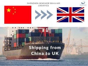Senghor Logistics námorná nákladná doprava od dverí k dverám z Číny do Spojeného kráľovstva od spoločnosti Senghor Logistics