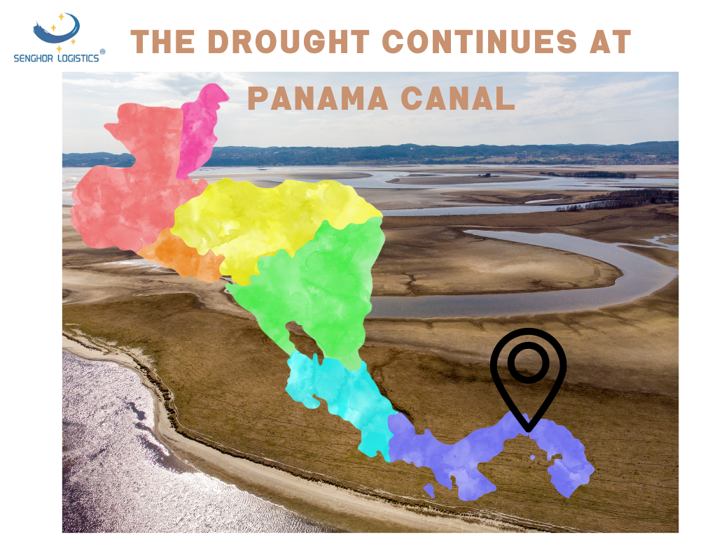 La siccità continua!Il Canale di Panama imporrà supplementi e limiterà rigorosamente il peso