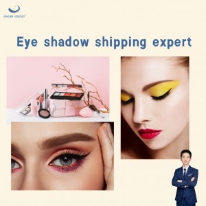 ຂາຍຮ້ອນ eyeshadow ບໍລິການຂົນສົ່ງທາງອາກາດຈາກປະເທດຈີນໄປອາເມລິກາ