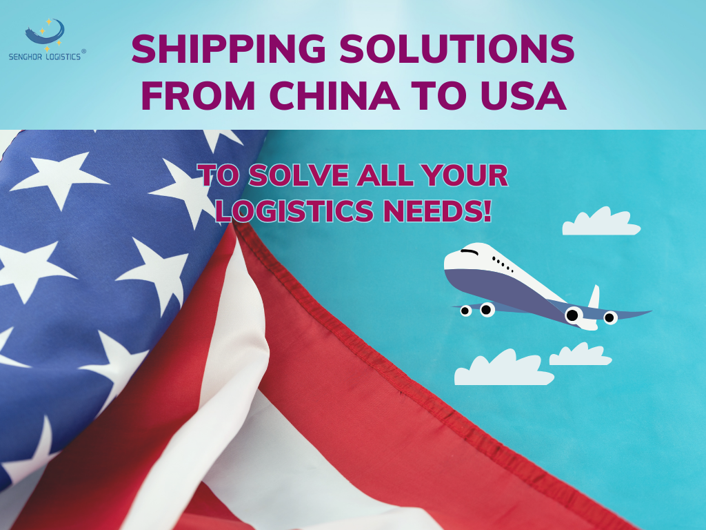 Verzendoplossingen van van China naar de Verenigde Staten om aan al uw logistieke behoeften te voldoen