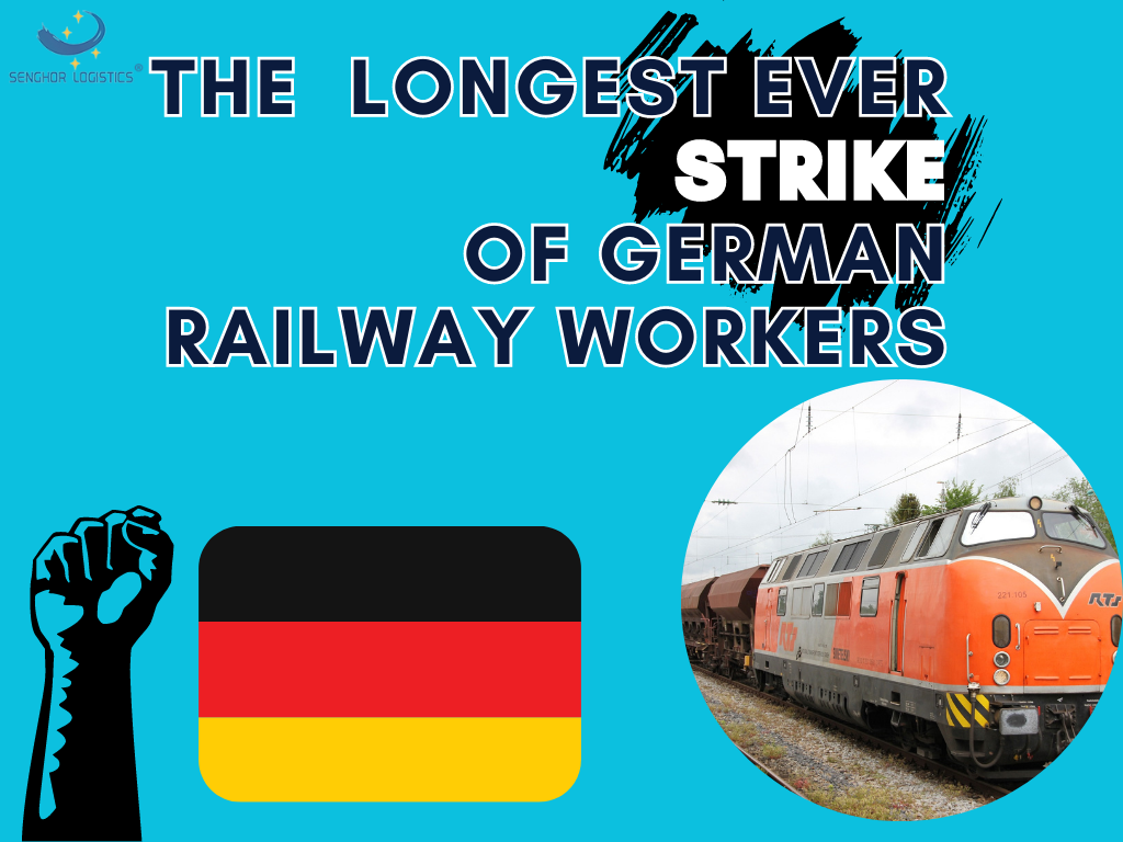 Ilgiausias kada nors!Vokietijos geležinkelių darbuotojai surengs 50 valandų streiką