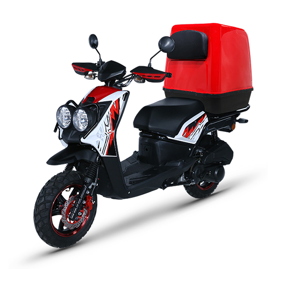 TWO WHEEL PIZZA DELIVERY SCOOTER OFF ROAD KICK SCOOTER Featured Image
