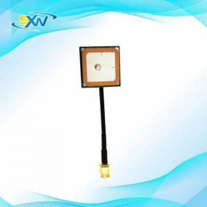 Low noise embedded positioning GPS/GLONASS/BeiDou active patch antenna with ufl/ipex connector