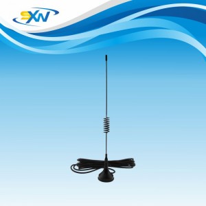 Omnidirectional indoor whip GSM Spring antenna with magnet base
