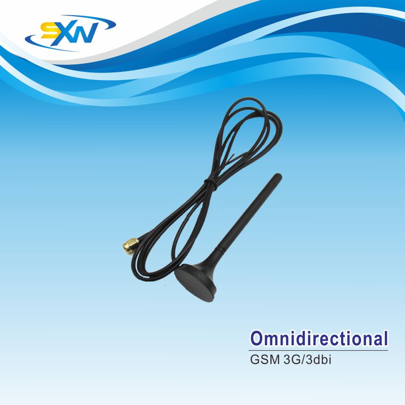 Waterproof Cellular GSM GPRS antenna with magnetic base Featured Image