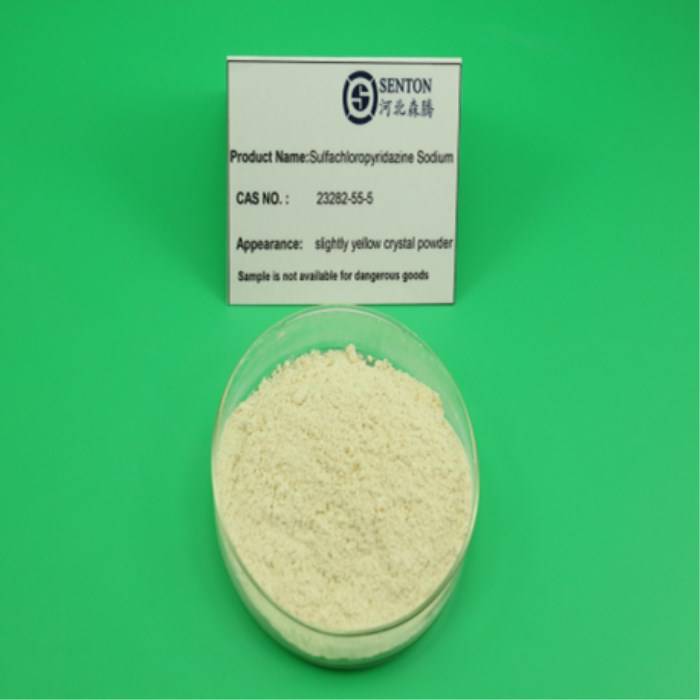 2021 wholesale price 30% Sulfachloropyrazine Sodium - Inhibitor Of Folic Acid Synthesis  – SENTON