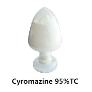ថ្នាំសំលាប់សត្វល្អិត Cyromazine 98% TC ប្រើសម្រាប់ថ្នាំកសិកម្មគីមី
