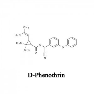 Sintētiskais piretroīdu insekticīds D-fenotrīns