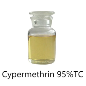 Qualityokary hilli oba hojalygy önümleri Insektisid Cypermethrin 90% 、 95% TC