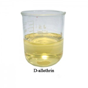 Materiał owadobójczy o szybkim działaniu D-aletryna