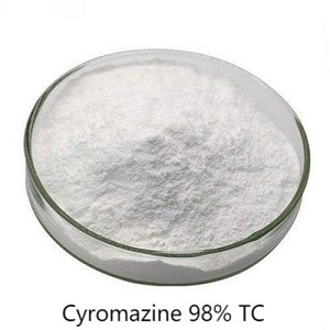 Isibulali-zinambuzane esisebenzayo se-Agrochemical Cyromazine CAS 66215-27-8