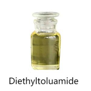 Deet Diethyltoluamide 99%Tc అధిక స్వచ్ఛత దోమల వికర్షక పదార్థం CAS 134-62-3 క్రిమిసంహారక ఉత్తమ ధర డీట్ డైథైల్టోలుఅమైడ్