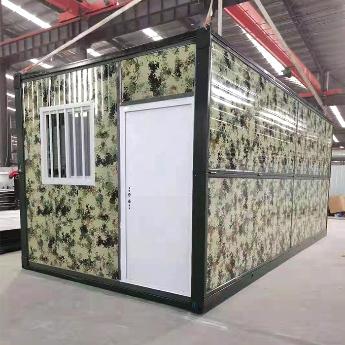 Brza instalacija Proširivi modularni ravni paket Prefabricirani sklopivi kontejnerski dom