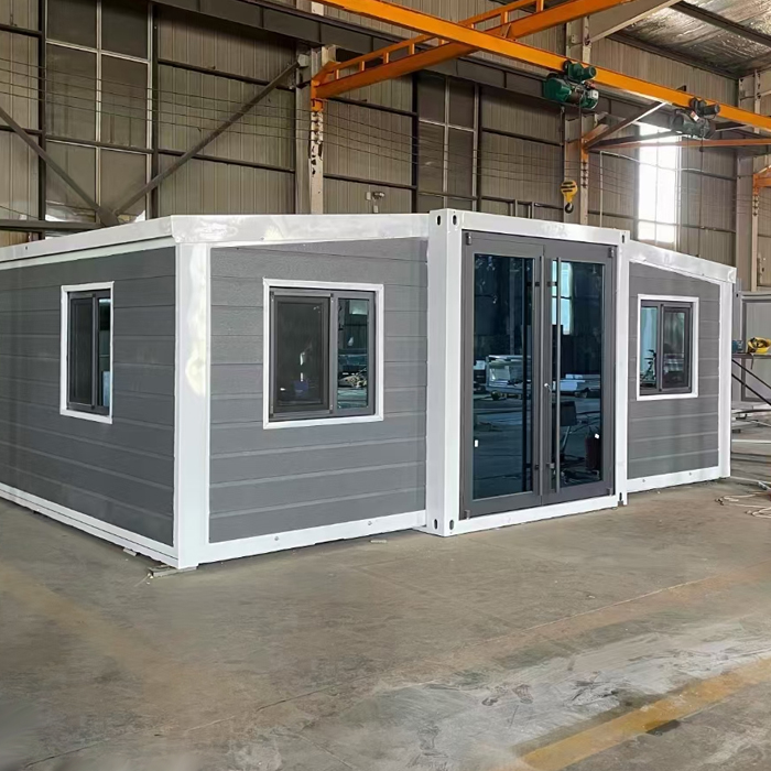 Double Wing Folding Container House–Thiết kế bố trí linh hoạt