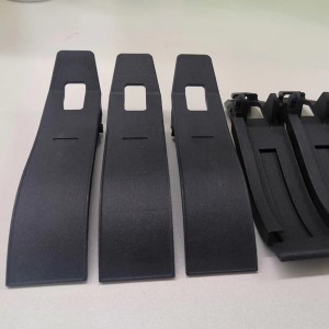 မြင့်မားသောအပူချိန် Rapid Black Nylon 3D ပုံနှိပ်ခြင်းအစိတ်အပိုင်းများ