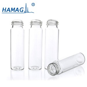 40mL TOC EPA Glass Vial Clear Bottle per strumenti di analisi d'acqua cum'è Hach