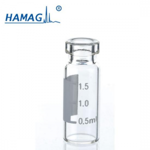 Artikel HPLC GC Hög återvinning Crimp/Snap glasflaska laboratorietillbehör