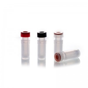 OEM personalizado China Alwsci 2 ml 1,8 ml 1,5 ml 9-425 vial de rosca de vidro transparente con parche para cromatografía