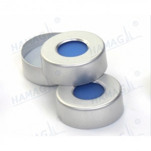 Flacon HAMAG diamètre 20mm 20ml flacon à sertir transparent à fond plat borosilicate pour instrument GC GCMS avec bouchons en aluminium