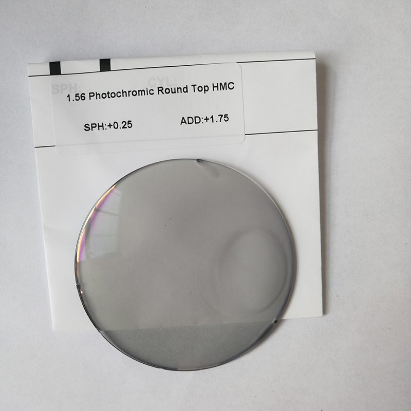 Фотохромна кругла верхня біфокальна лінза SETO 1.56 HMC/SHMC