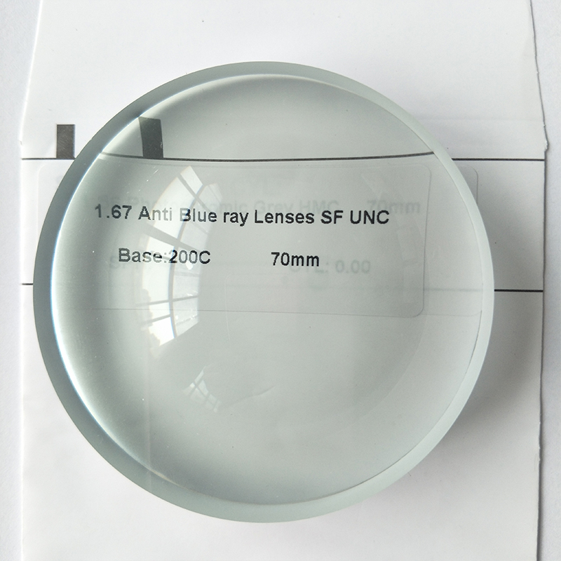 SETO 1.67 Semi-Finished Blue Block Single Vision Lens