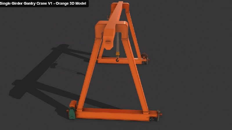 rail mount gantry crane3