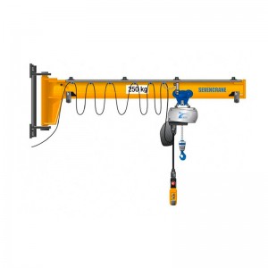 Wall-Mounted Cantilever Jib Crane for Any Height