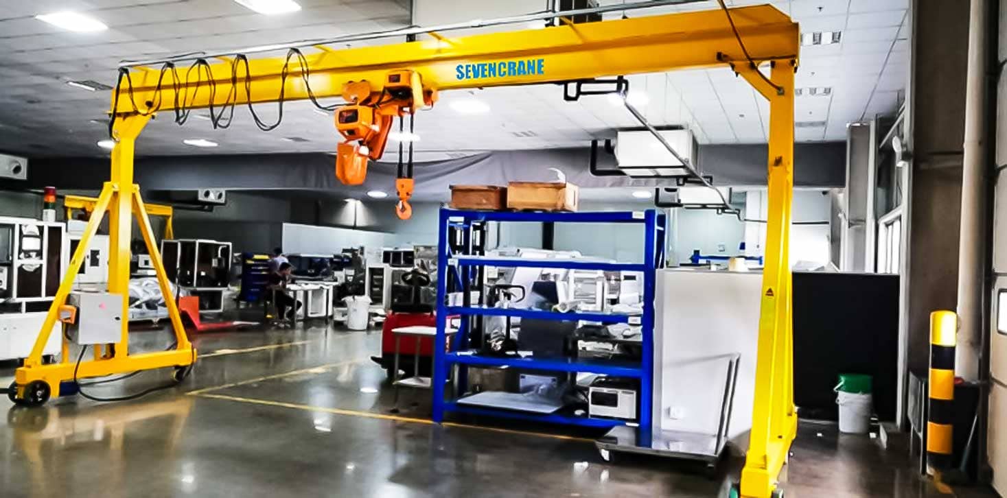 Portable Gantry Crane foar Meksiko Technician Training