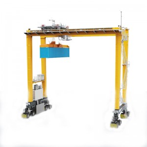 ຜູ້ຜະລິດ Crane Gantry Crane ຢາງຢາງ 45T ທີ່ມີຄຸນນະພາບສູງ